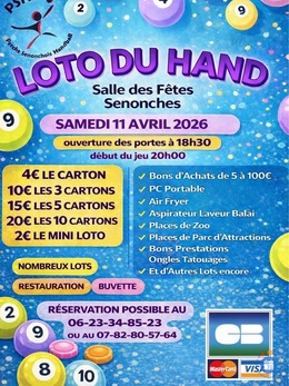 Image Loto Perche Senonchois Handball (photo 1)