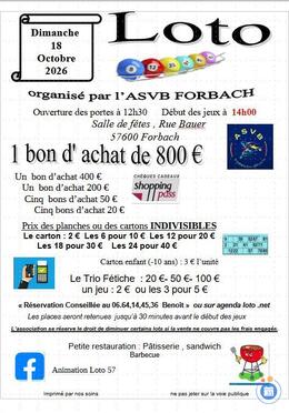 Image Loto de l'asvb forbach (photo 1)