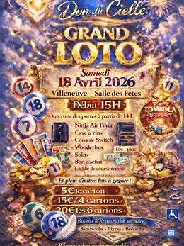 Image Grand Loto en la faveur de l'Association Don du Cielle (photo 1)