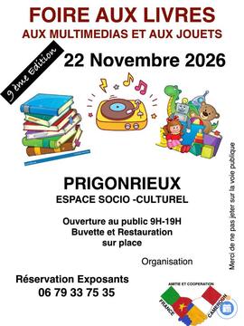 Image Foire aux livres, multimedias et jouets (photo 1)