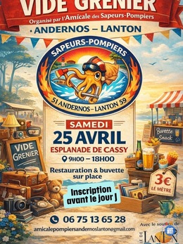 Image Vide grenier des sapeurs pompiers Andernos Lanton (photo 1)