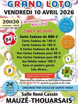 Image Grand loto anime par amandine rdv loto a mauze -thouarsais (photo 1)