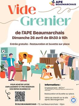 Image Vide grenier de L'APE Beaumarchais - Edition 2026 (photo 1)