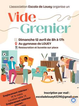 Image Vide grenier ESCOLA DE LOUEY (photo 1)