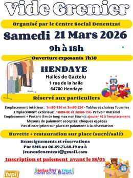 Image Vide Grenier Centre Social Denentzat (photo 1)