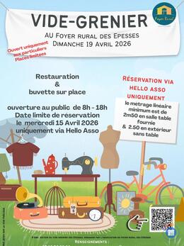 Image Vide grenier Foyer Rural (photo 1)