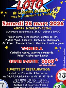 Image Loto de la Société de Chasse de avec les sonneurs de trompes (photo 1)