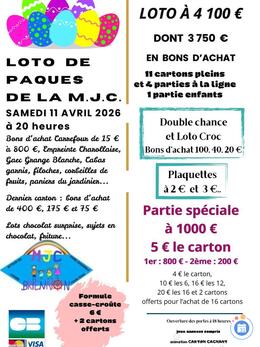 Image loto de Pâques de la MJC (photo 1)