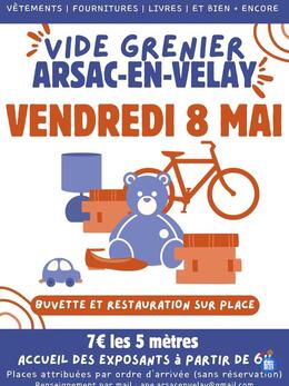 Image Vide Grenier - Arsac en Velay - 8 Mai (photo 1)