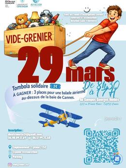 Image Vide grenier caritatif au profit de aviation sans frontières (photo 1)