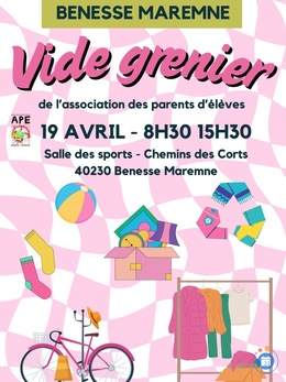 Image Vide grenier ape benesse-maremne (photo 1)