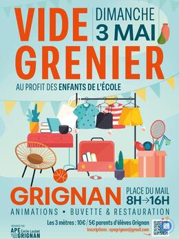Image Vide grenier de l'APE Grignan (photo 1)