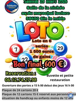 Image Loto organisé par l'association Solidarité sinoise (photo 1)