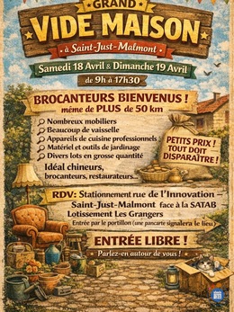 Image Vide maison saint just malmont. (photo 1)