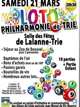 Image Loto de la Société Philharmonique de Trie sur Baïse (photo 1)