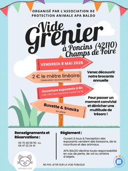 Image Vide Grenier organisé par APA BALDO Pour les Animaux. (photo 1)