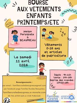 Image Bourse aux vêtements enfants de 0 a 16 ans printemps été (photo 1)
