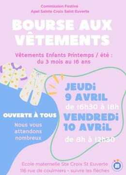 Image Bourse aux vêtements enfants (photo 1)