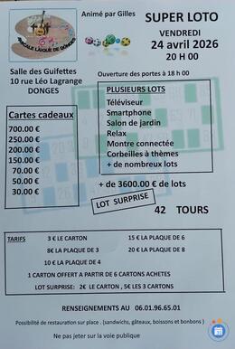 Image Super Loto animé par Gilles (photo 1)