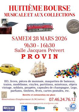 Image 8 ème Bourse Musicale et aux Collections Vinyle Bd Cartes (photo 1)