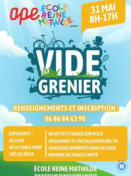 Image Vide-grenier de l'APE Reine Mathilde (photo 1)