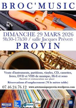 Image Bourse Musicale Vinyles Cd Dvd Instruments Partitions (photo 1)