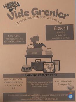 Image Vide grenier de trensacq (photo 1)