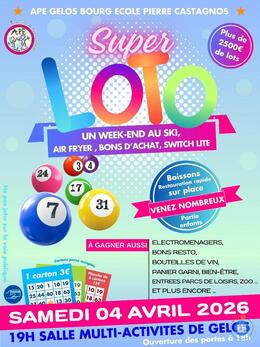 Image Super Loto de l'APE GELOS BOURG (photo 1)