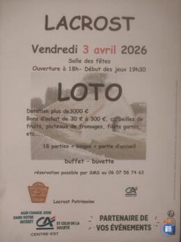 Image Loto Lacrost Patrimoine (photo 1)