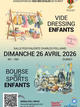 Image Vide dressing kids et bourse aux articles de sports enfants (photo 1)