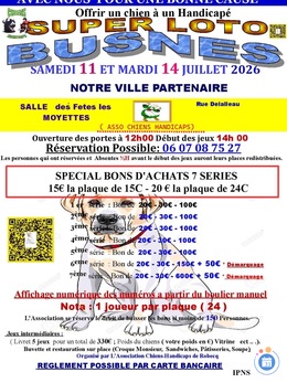 Image Loto ASSO chiens handicaps de ROBECQ (photo 1)