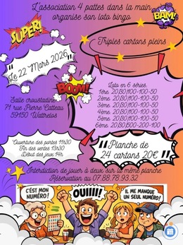 Image Super loto triple carton plein (photo 1)