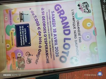 Image Grand Loto organisé par l'Olympique Nord Dauphiné (photo 1)