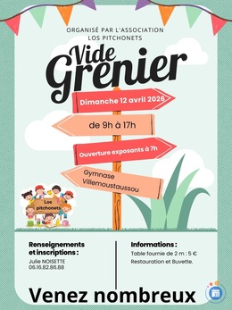 Image Vide grenier de l'association Los Pitchonets (photo 1)