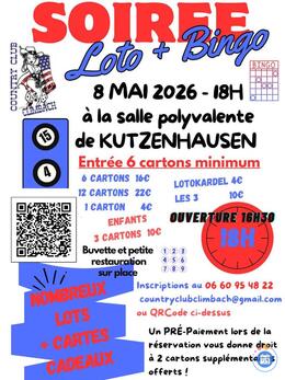 Image Loto Bingo du Country Club Climbach (photo 1)