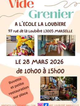 Image Vide grenier école la loubière (photo 1)