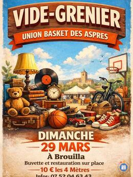 Image Vide grenier union basket des aspres (photo 1)