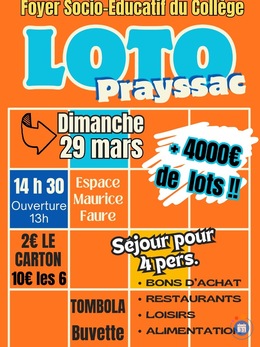 Image Loto EXCEPTIONNEL du FSE du collège d’Istrie (photo 1)