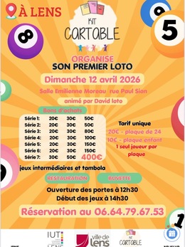 Image Premier Loto solidaire asso KitCartable IUT de Lens (photo 1)
