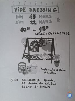 Image Vide dressing adulte et déco chez Mme Delhomme Annick (photo 1)