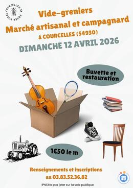 Image Vide greniers, marché artisanal et campagnard (photo 1)