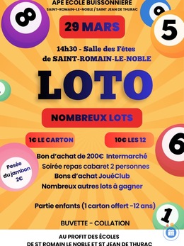 Image Loto Ape St romain le noble (photo 1)