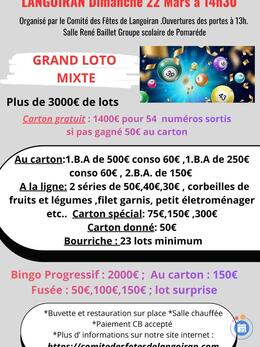 Image super loto mixte 46 lots et jeux (photo 1)