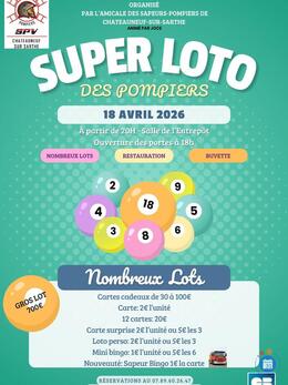 Image Super loto des pompiers de chateauneuf anime par joce anim (photo 1)