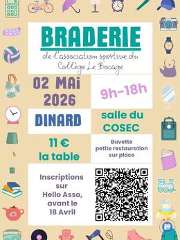 Image Braderie de l'association sportive du collège Le Bocage (photo 1)