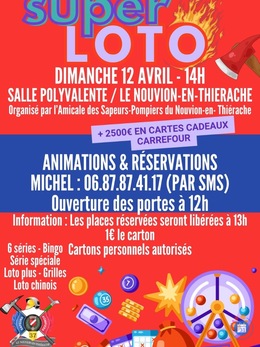 Image Super loto des pompiers (photo 1)