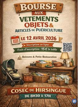 Image Bourse aux vêtements, jouets et articles de puériculture (photo 1)