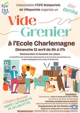 Image Vide Grenier de l'Ecole Charlemagne (photo 1)