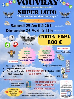 Image Loto pour Les Ailes D un Ange animé par Karine (photo 1)