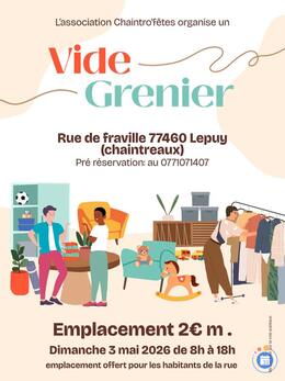 Image Vide grenier rue de fraville (photo 1)